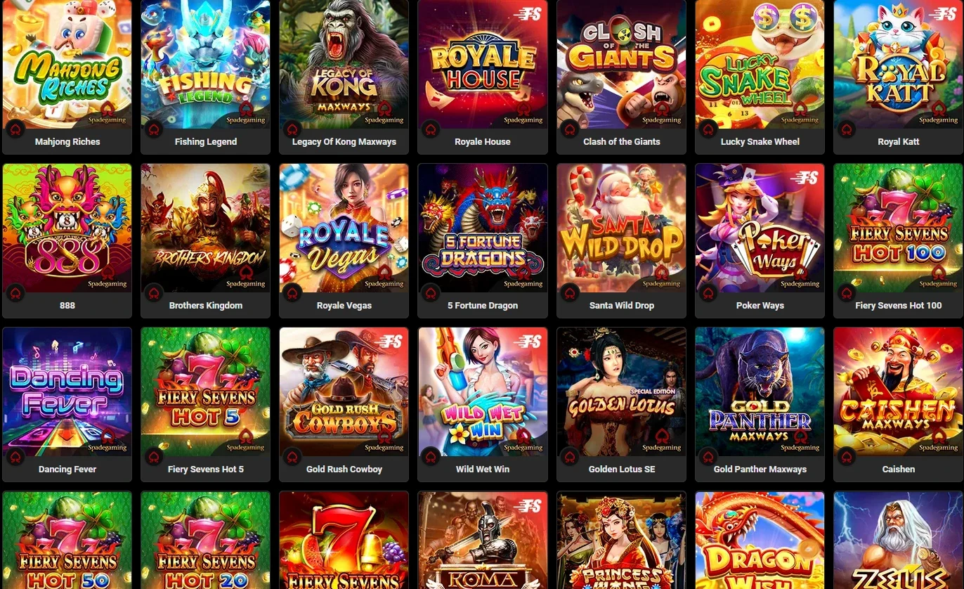 Spadegaming Provider Slot Terbaik No 1 Dengan RTP Paling Tinggi